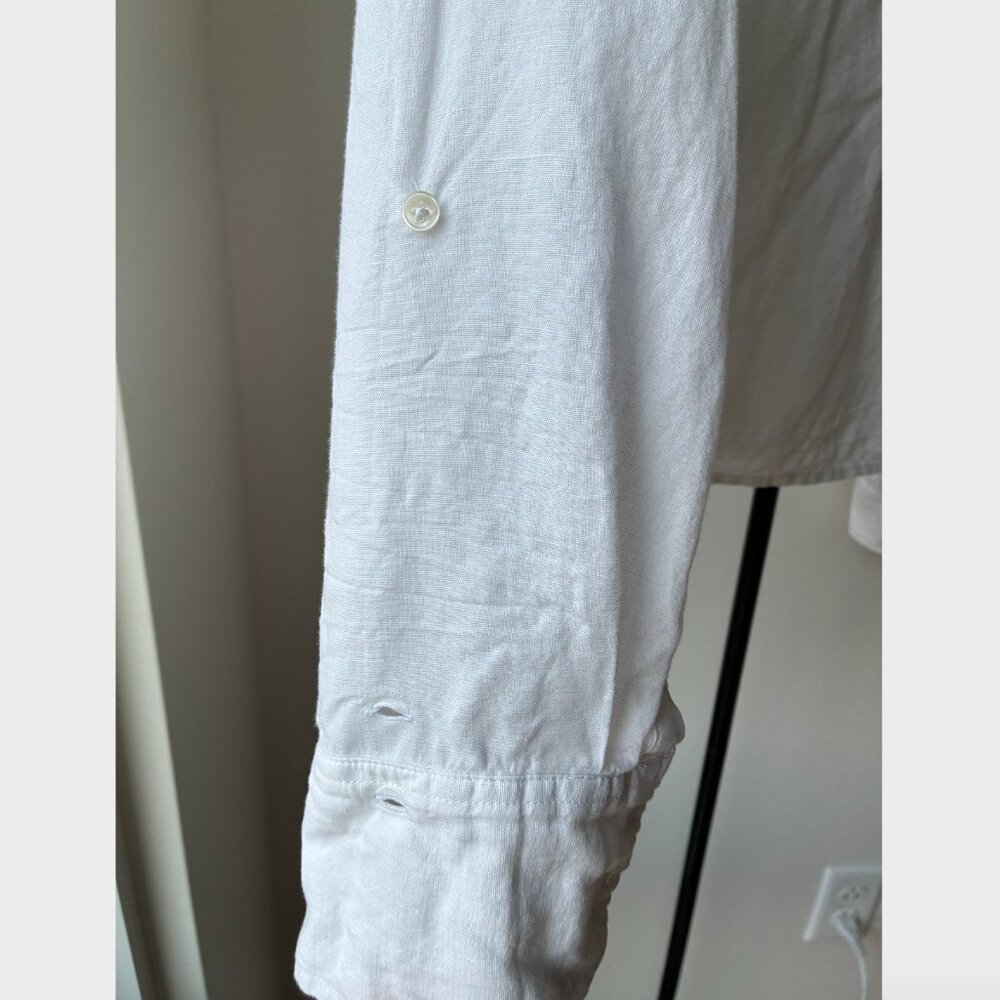 Madewell White Linen Shirt - Picture 10 of 13